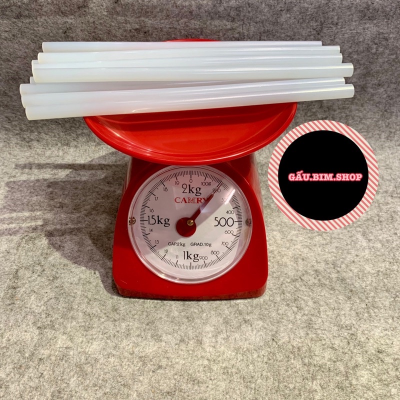 10 cây Keo nến to dài 24.5cm, đường kính 1cm