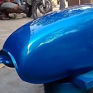 Combo sơn Samurai màu xanh candy Y139