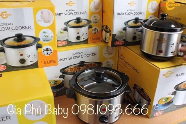 Nồi nấu chậm BB Cooker Chính Hãng