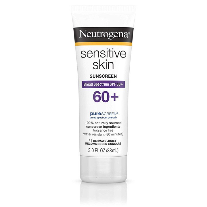 Kem chống nắng da nhạy cảm Neutrogena Sensitive Skin Sunscreen SPF 60 (88mL)