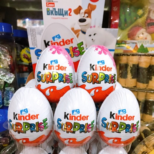 COMBO 3 qủa Sô cô la trứng KINDER Uberraschung -Đức