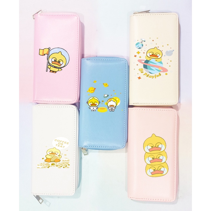 Ví dake duck vịt nomo VBI41 cổ trang bóp dáng dài hoạt hình
