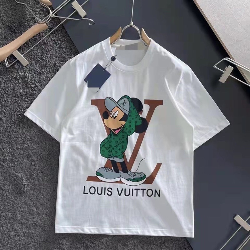 Áo phông gấu micky unisex nam nữ hàng hót trend 2022