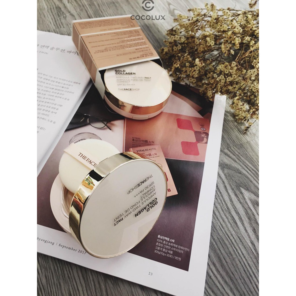 [CCoCoLux] Phấn phủ Gold Collagen | BigBuy360 - bigbuy360.vn