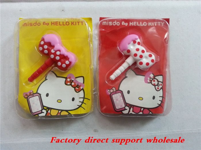 Nút Bịt Chống Bụi Tai Nghe Điện Thoại Hình Hello Kitty 2