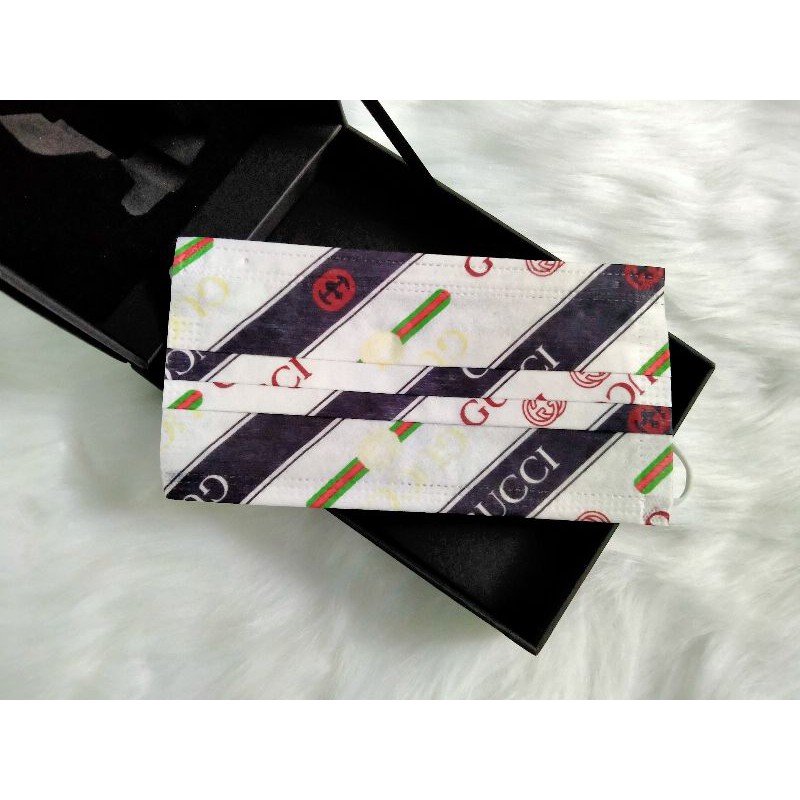 Set 10 khẩu trang GC_sọc xéo