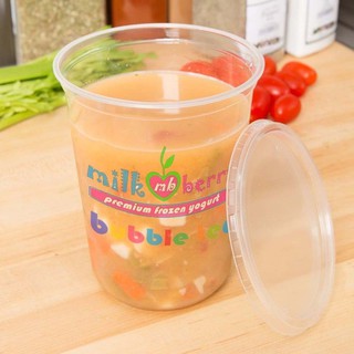 Ly Nhựa Khổng Lồ Kèm nắp( 1000ml)