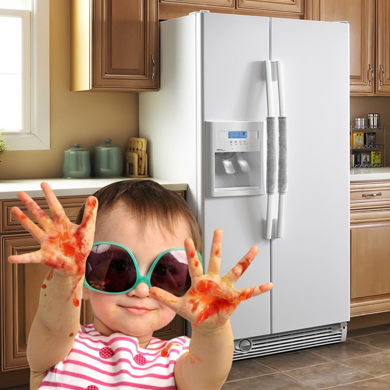 Cặp vỏ bọc tay nắm cửa tủ lạnh chống trượt