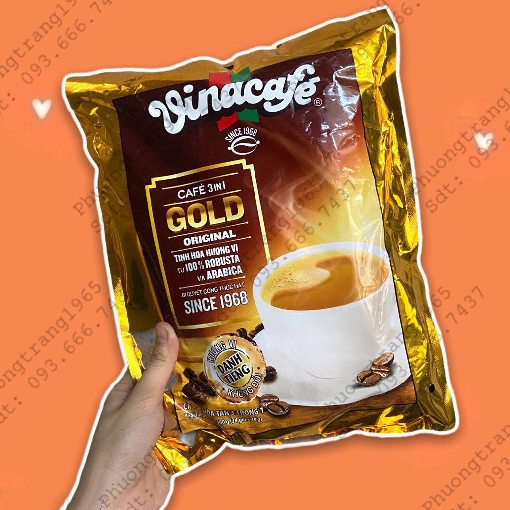 Vinacafe 3in1 - 480g (24 gói x 20g )