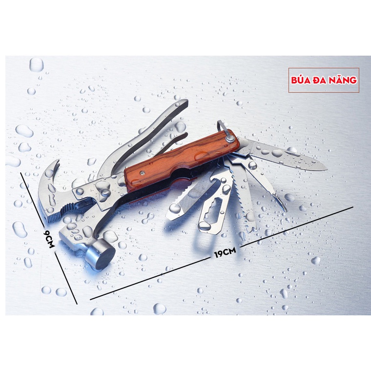 Bộ dao búa đi phượt đa năng 7 in 1 - Baystore