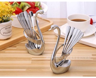 Set thìa dĩa inox thiên nga