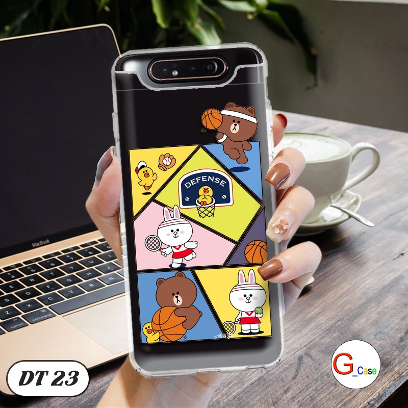 Ốp lưng SAMSUNG GALAXY A80 dẻo trong in hình