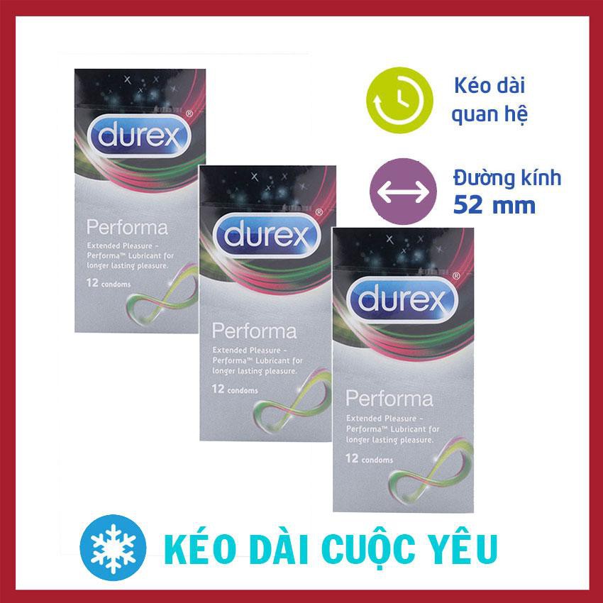 Combo Bộ 3 Hộp Dure Perfoma 36 Chiếc