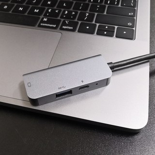 Cáp chuyển USB Type c to HDMI + USB 3.0 + USB C cao cấp