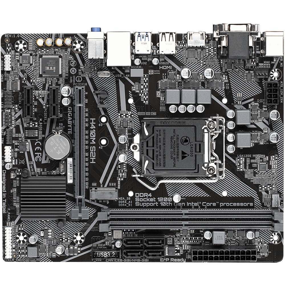 Mainboard Gigabyte H410M S2H