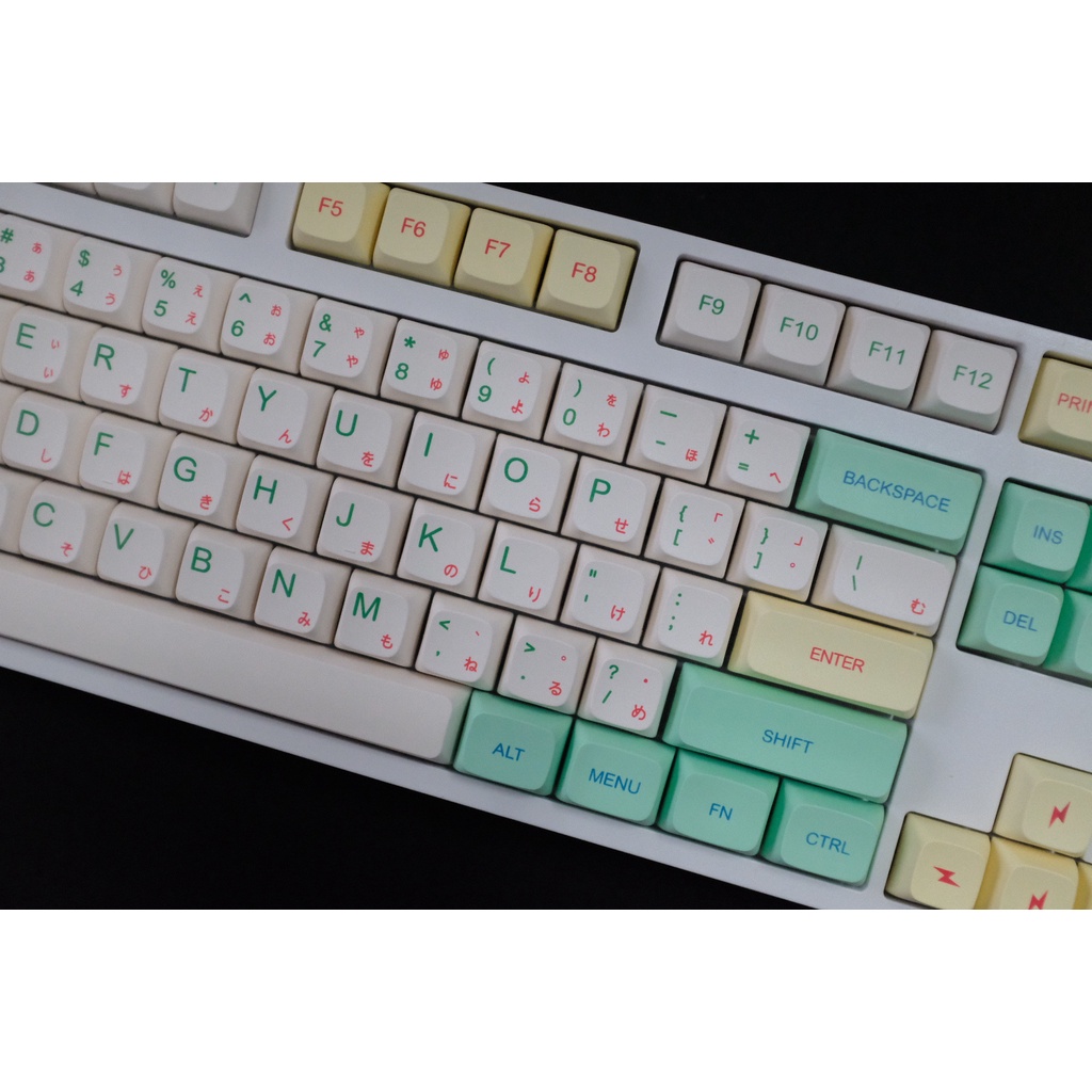 Keycap Cho Bàn Phím Cơ Pokemon Thick PBT XDA Profile 162 Phím | Ezpc