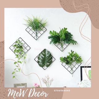 Khung lưới treo ảnh, móc đồ thiết kế decor
