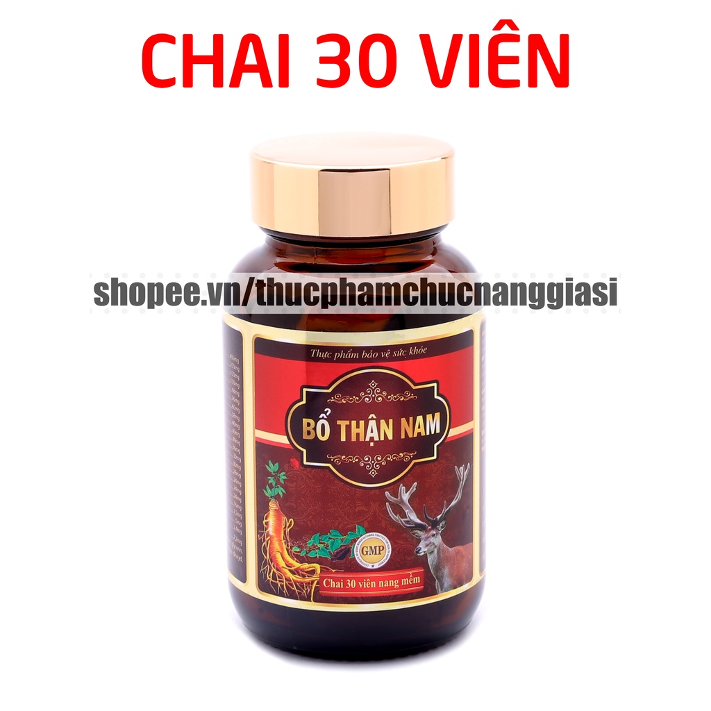 Sâm nhung tăng cường sinh lý Bổ Thận Nam giảm xuất tinh sớm-Hộp 30 Viên