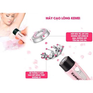 máy cạo lông nách và toàn thân km 1012