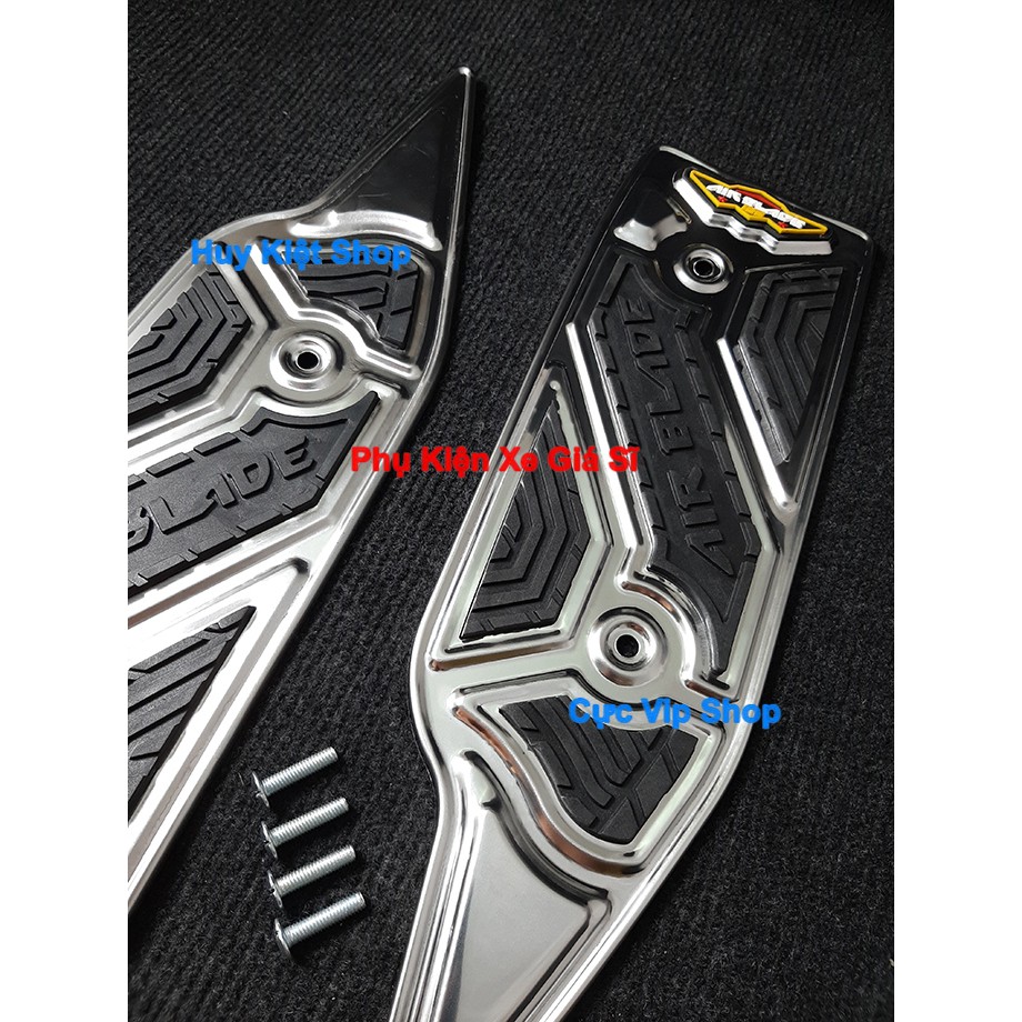 Xe AirBlade 2013 - 2015 - Gác Chân Trước INOX (Tặng Kèm Ốc)
