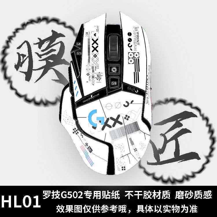 Miếng Dán Chống Trượt Cho Chuột Không Dây Logitech g502