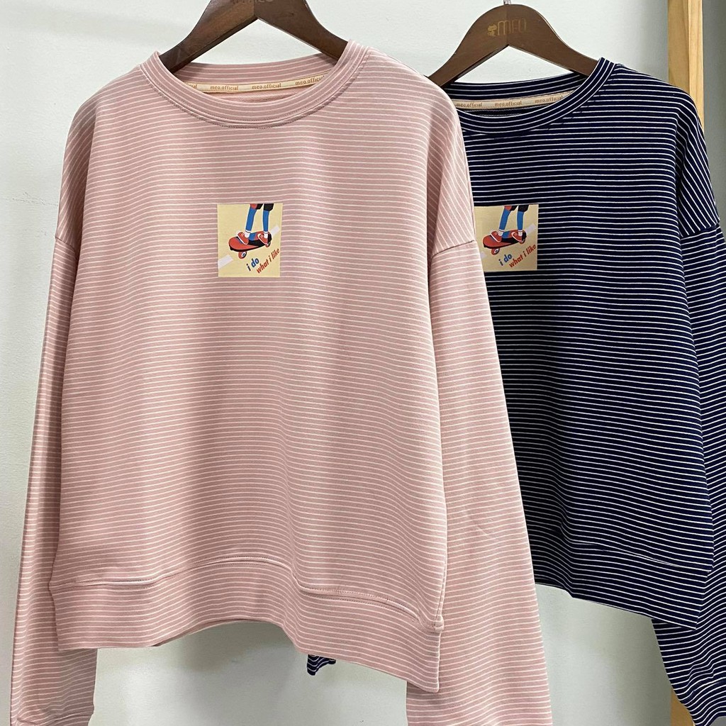 Áo Nỉ dài tay cổ tròn I Like Méo Shop | BigBuy360 - bigbuy360.vn