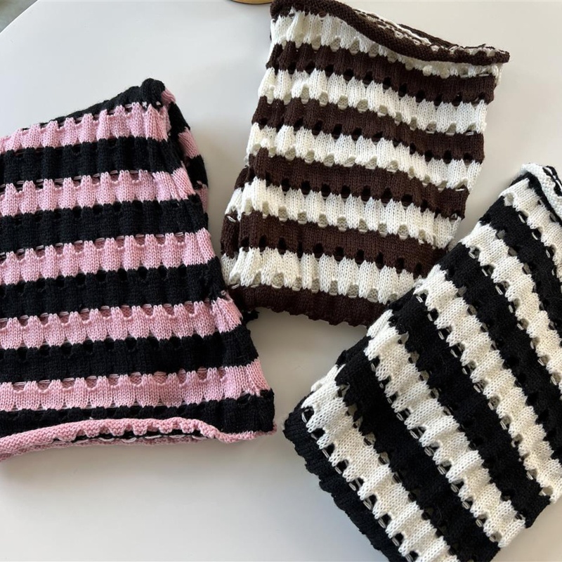 Xiangbao Tất Dệt Kim Dài Đến Đầu Gối Phong Cách Hipster 80s Cho Nữ