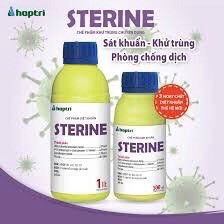 Thuốc khử trùng Vi Khuẩn chuyên dụng Sterine sạch sẽ Chai 1l
