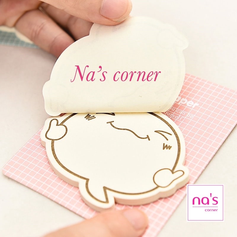 Giấy note ghi chú hình cảm xúc cute đáng yêu
