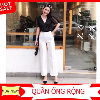 [ TẶNG KÈM QUÀ ] Quần Ống Rộng Chất Tuyết Mưa [ HÀNG CAP CẤP]
