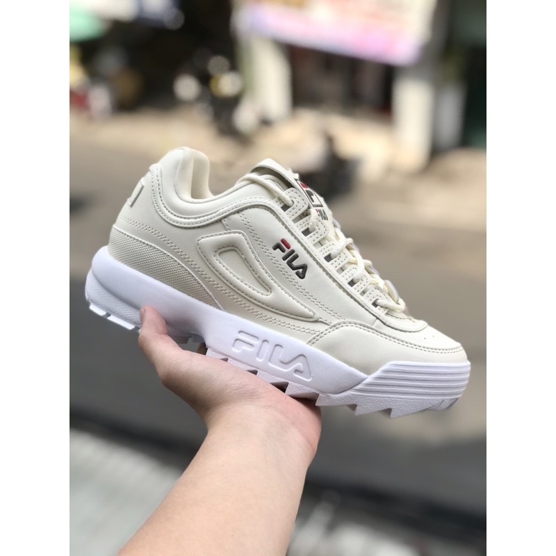 Giày Fila Disruptor 2 Light Cream ( Begie/Cream)