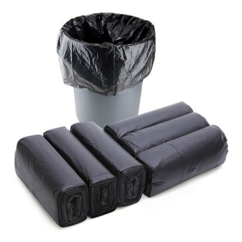 (Bịch 3 cuộn) Túi rác tự hủy sinh học an toàn vệ sinh tiện lợi cho mọi gia đình size 17cm x 14cm x 3cuộn x 1kg