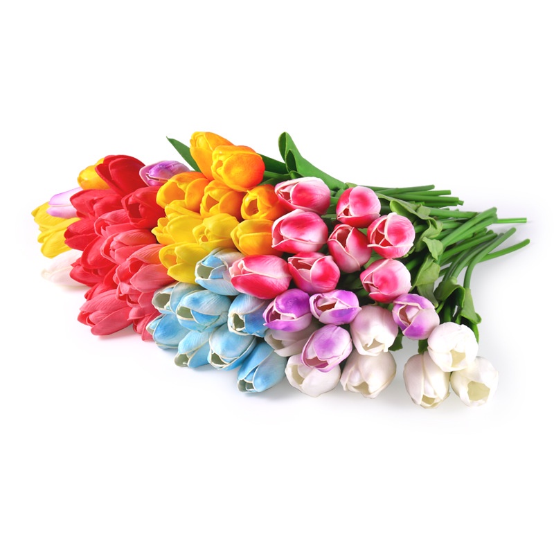 Hoa Tulip Nhân Tạo 34CM Dùng Để Trang Trí Nhà/Khách Sạn/Tiệc Cưới