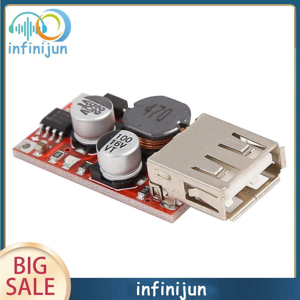 Mô Đun Hạ Áp Dc-Dc 9v/12v/24v Sang 5v Usb