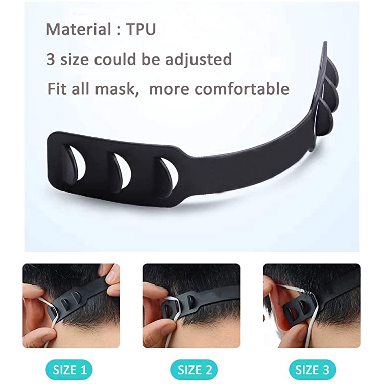 Đai đeo khẩu trang 3/6 móc nối dài linh hoạt tiện dụng | BigBuy360 - bigbuy360.vn