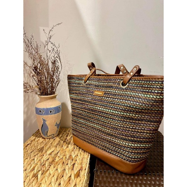 Túi Format Nylon vs Leather Tote bag Authentic