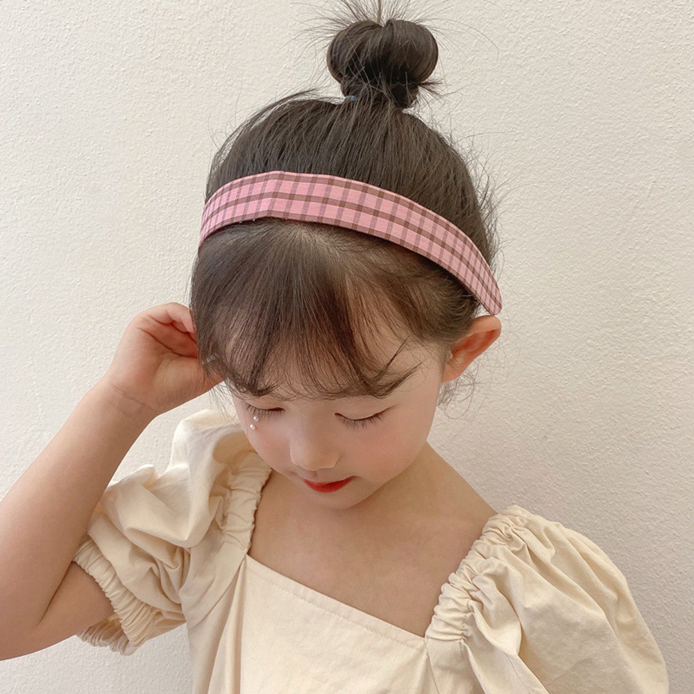 Băng Đô Cài Tóc Họa Tiết Hoa / Trái Cây Dễ Thương Cho Bé Gái