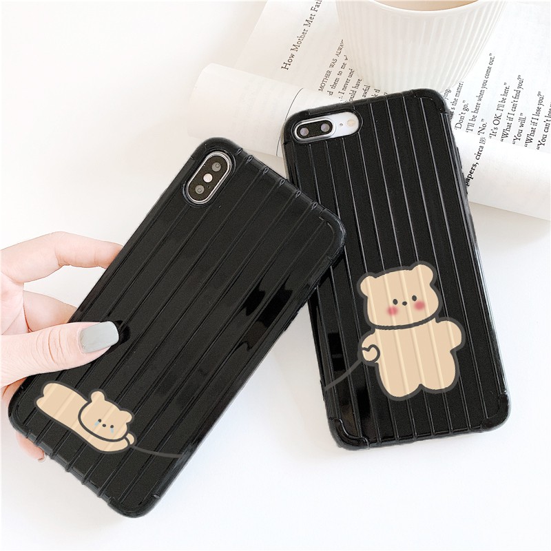 Ốp lưng iphone Gấu vàng sọc 3D chống va đập 5/5s/6/6plus/6s/6splus/7/7plus/8/8plus/x/xs/11/12/pro/max/plus/promax | BigBuy360 - bigbuy360.vn
