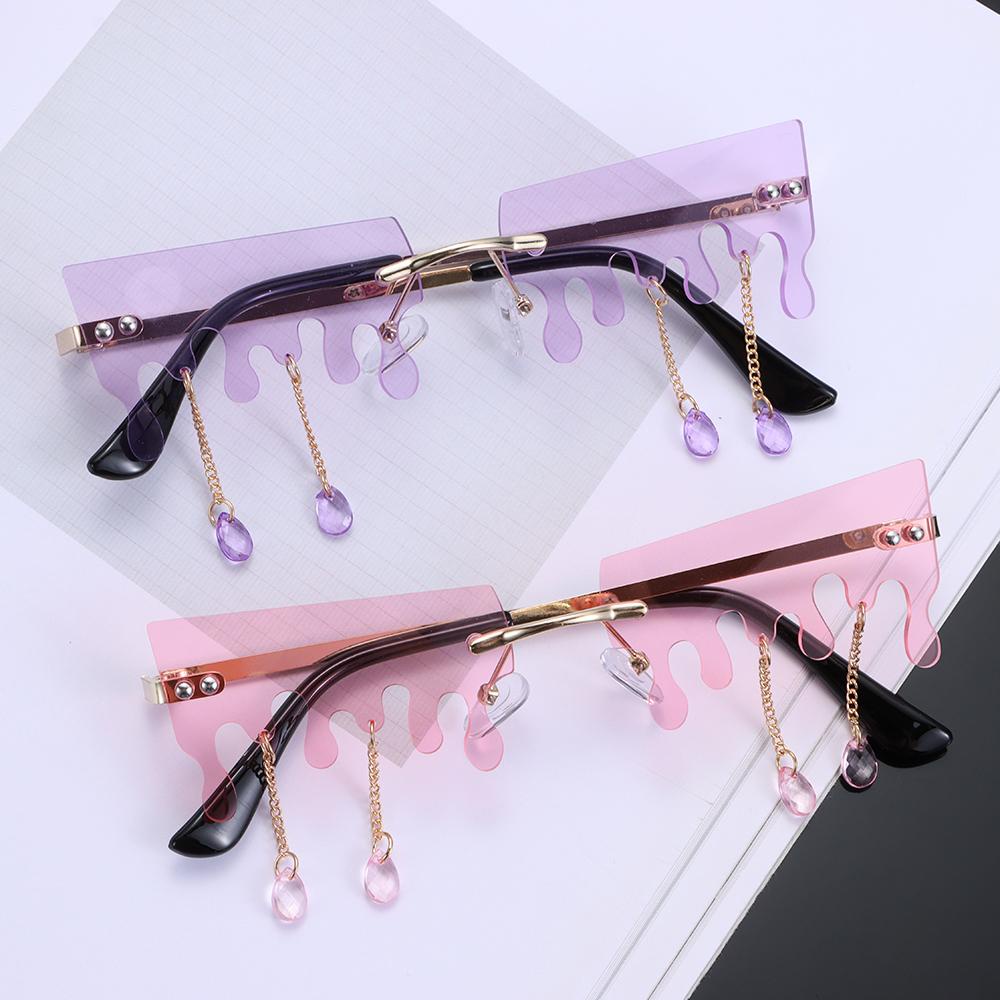 ESPO Kính Mát Hình Ngọn Lửa Thời Trang Halloween