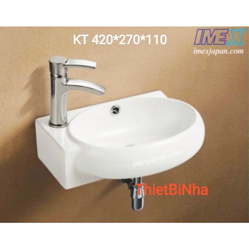 [NOWSHIP 1H HCM]Lavabo Góc treo tường, đặt bàn, lavabo rửa tay mini nhỏ gọn hàng Việt Nhật cao cấp