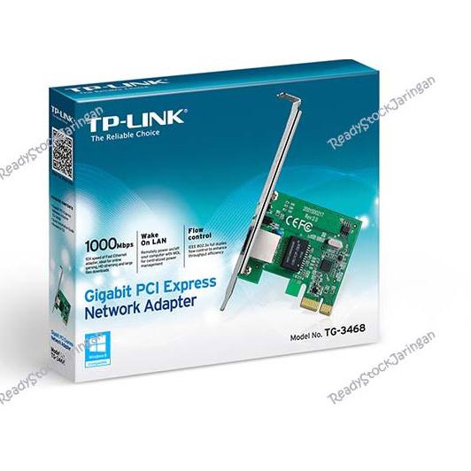 Bộ Chuyển Đổi Tplink Tg-3468 Pci-E Ethernet Card / Pci-E Gigabit