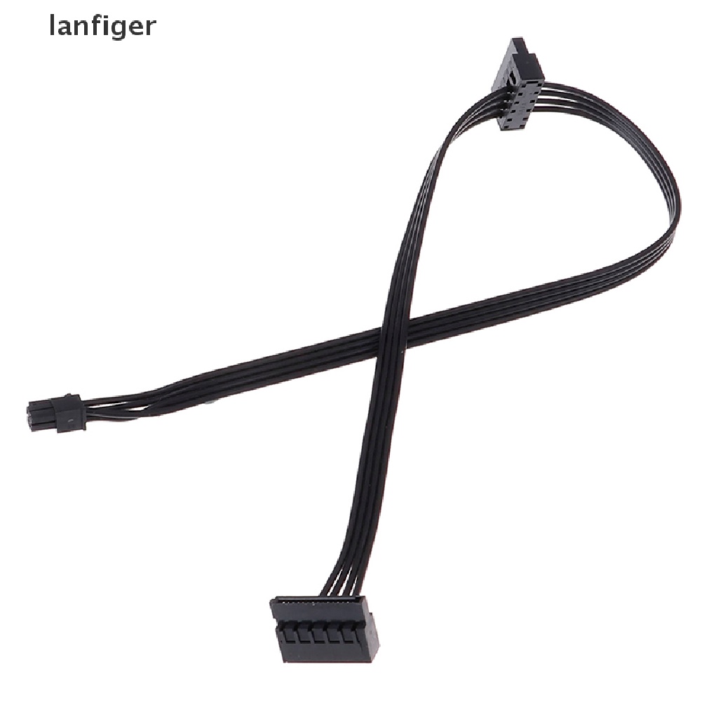 Lanf 1Pc 45CM mini 4 Pin to 2 Sata SSD power supply cable for lenovo M410 M610 M415 . | BigBuy360 - bigbuy360.vn