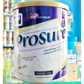 (Sỉ_ lẻ) [Date 2020] SỮA PROSURE ABBOTT 380G CHO NGƯỜI UNG THƯ