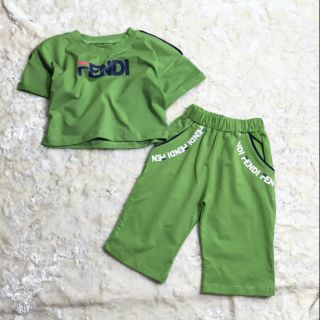Bộ lửng ống rộng thun cotton, bộ thun bé gái size lớn, follow shop đồ bé gái