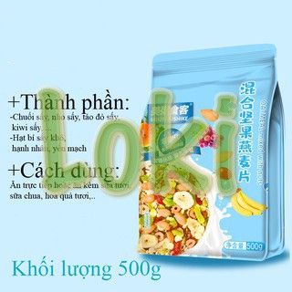 [Mã 156FMCGSALE hoàn 8% đơn 500K] [HÀ NỘI - GIÁ TỐT] Ngũ Cốc Dinh Dưỡng Ăn Kiêng Hỗ Trợ Giảm Cân Mix Trái Cây | BigBuy360 - bigbuy360.vn