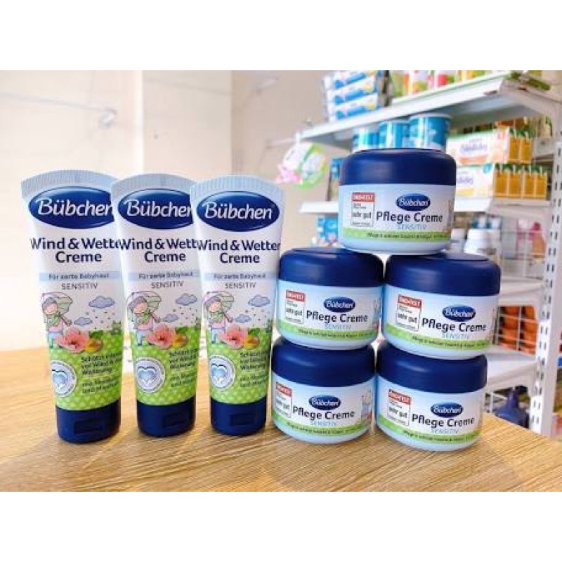 Kem Nẻ Buchen đức cho bé baby, cho trẻ sơ sinh 75ml dạng hũ dạng tuýp bảo vệ làn da của bé