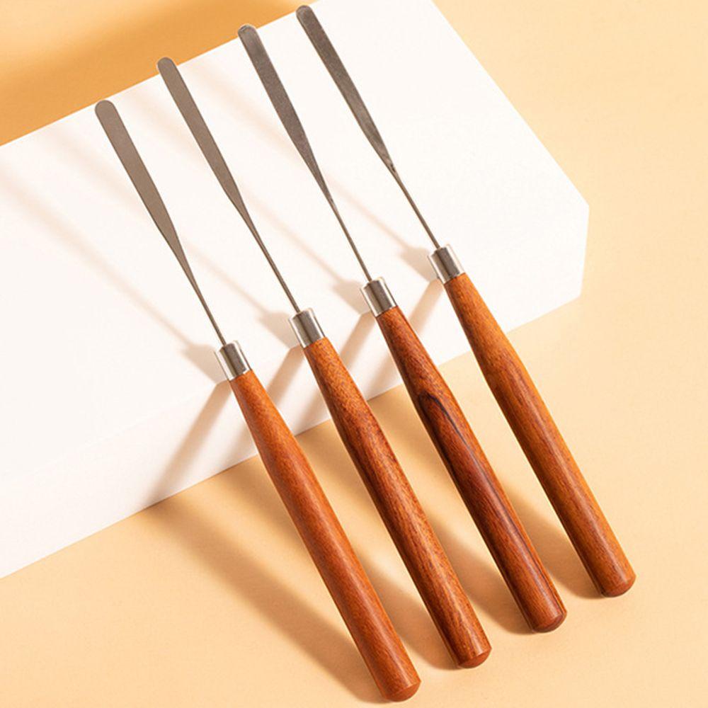 JARRED Que Khuấy Sơn Móng Tay Bằng Gỗ Chất Lượng Cao