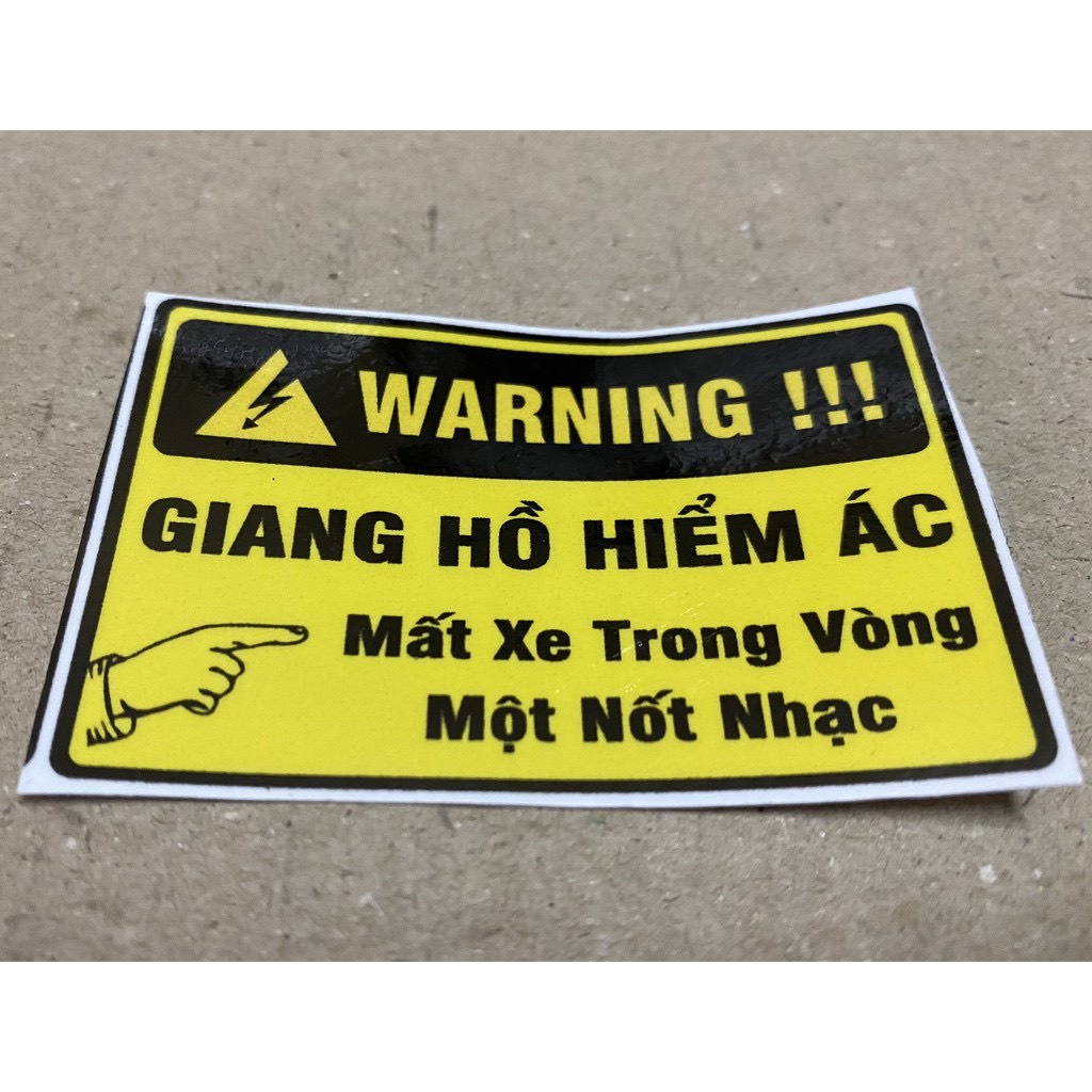 Tem dán xe máy, dán điện thoại, dán mũ bảo hiểm chống nước siêu đẹp, siêu bền