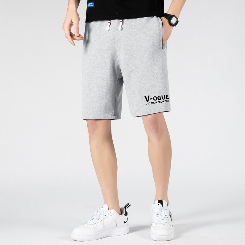 Quần Short Thể Thao Ống Rộng Phối Dây Rút Thời Trang Đi Biển Trẻ Trung Cho Nam