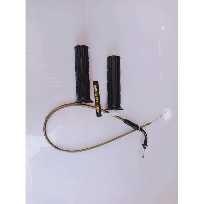 Bao tay xe 67 có dây ga cuống xe 67=combo bao tay+dây ga 67